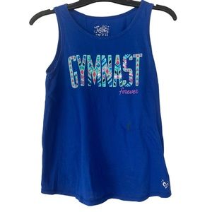 Justice Blue Tank Top - Girls 10-12 Years Old